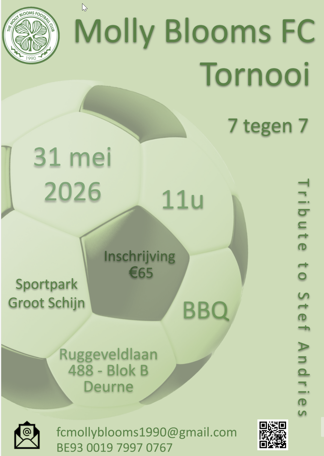 Tornooi Molly Blooms